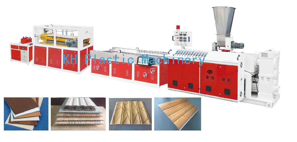 pvc wall panel extrusion line, pvc wall panel extrusion machine