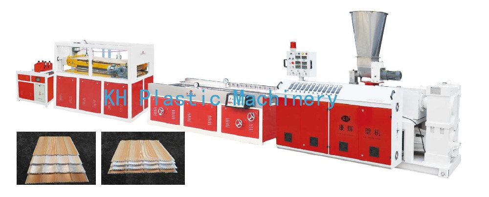 pvc wall panel and ceiling production line, pvc wall panel extrusion line