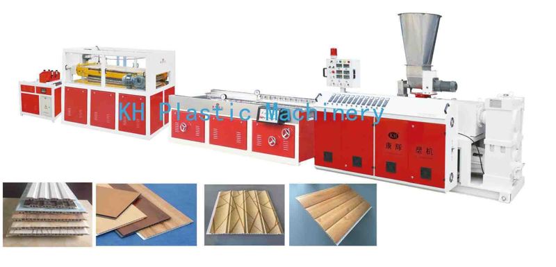 pvc wall panel and ceiling production line, pvc wall panel extrusion machine