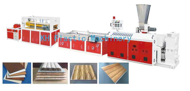 pvc wall panel extrusion machine