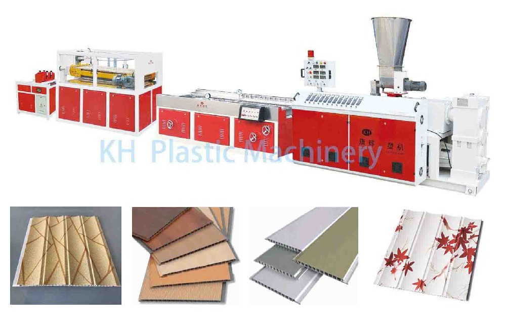 China pvc wall panel extrusion production line