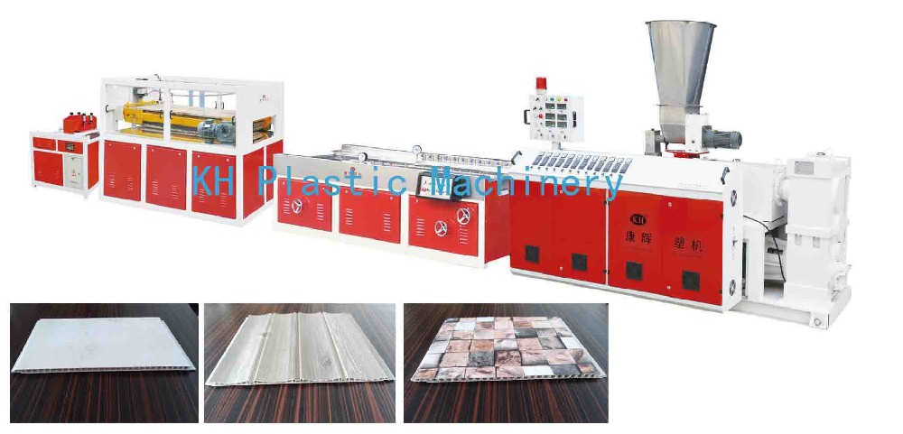 pvc wall panel extrusion machine with lamination