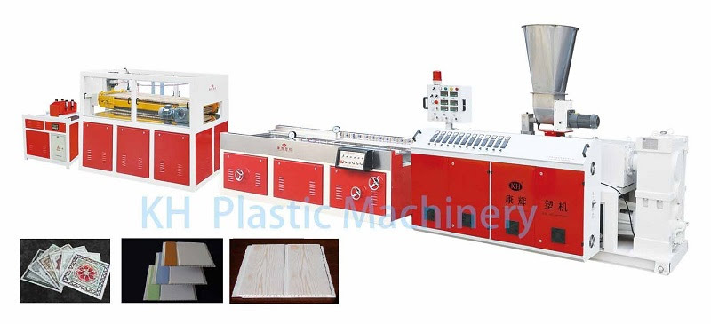 suspended hot stamping pvc ceiling panel production line