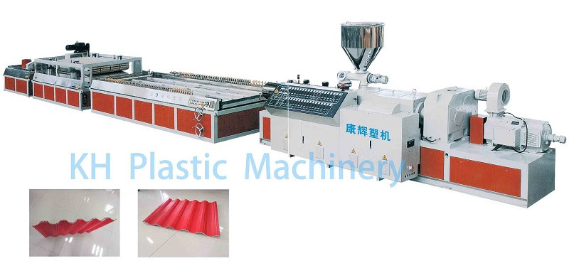 pvc roof tile production line